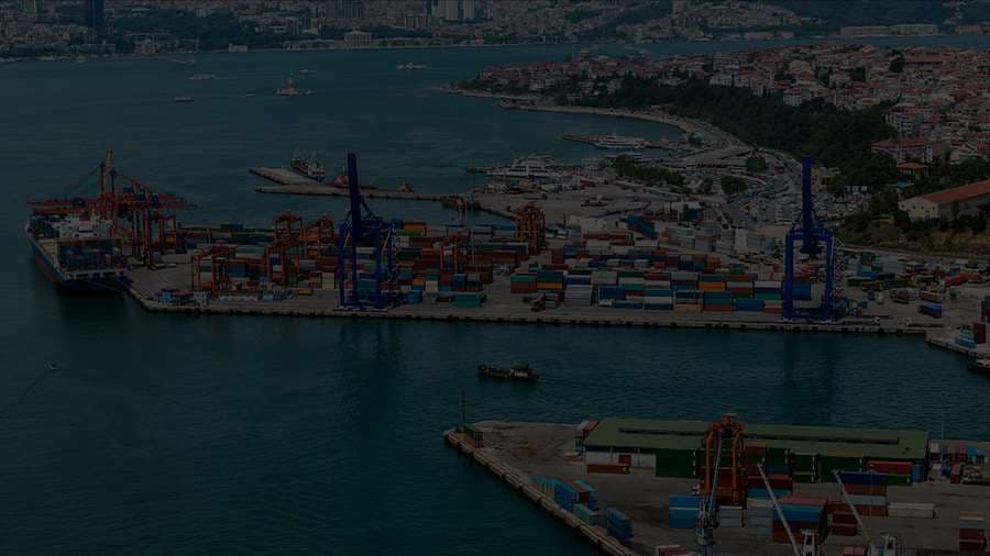 International port and maritime infrastructure